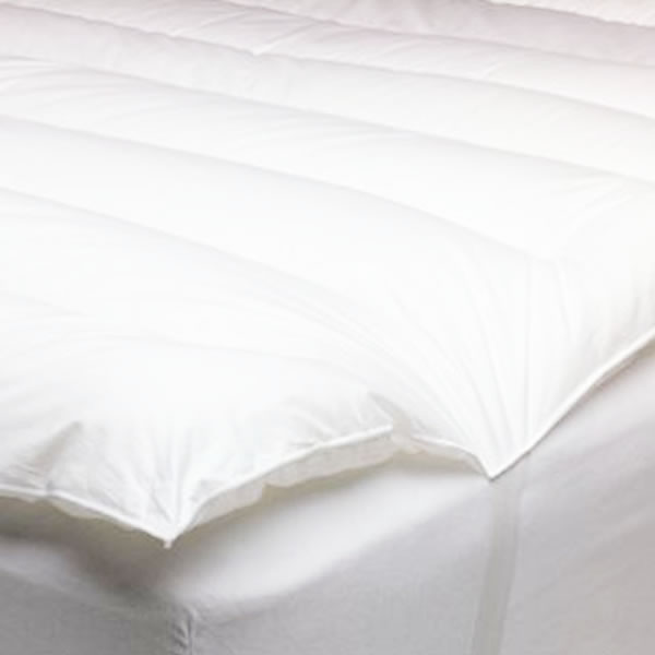 Microdenier Polyester Filled Mattress Topper